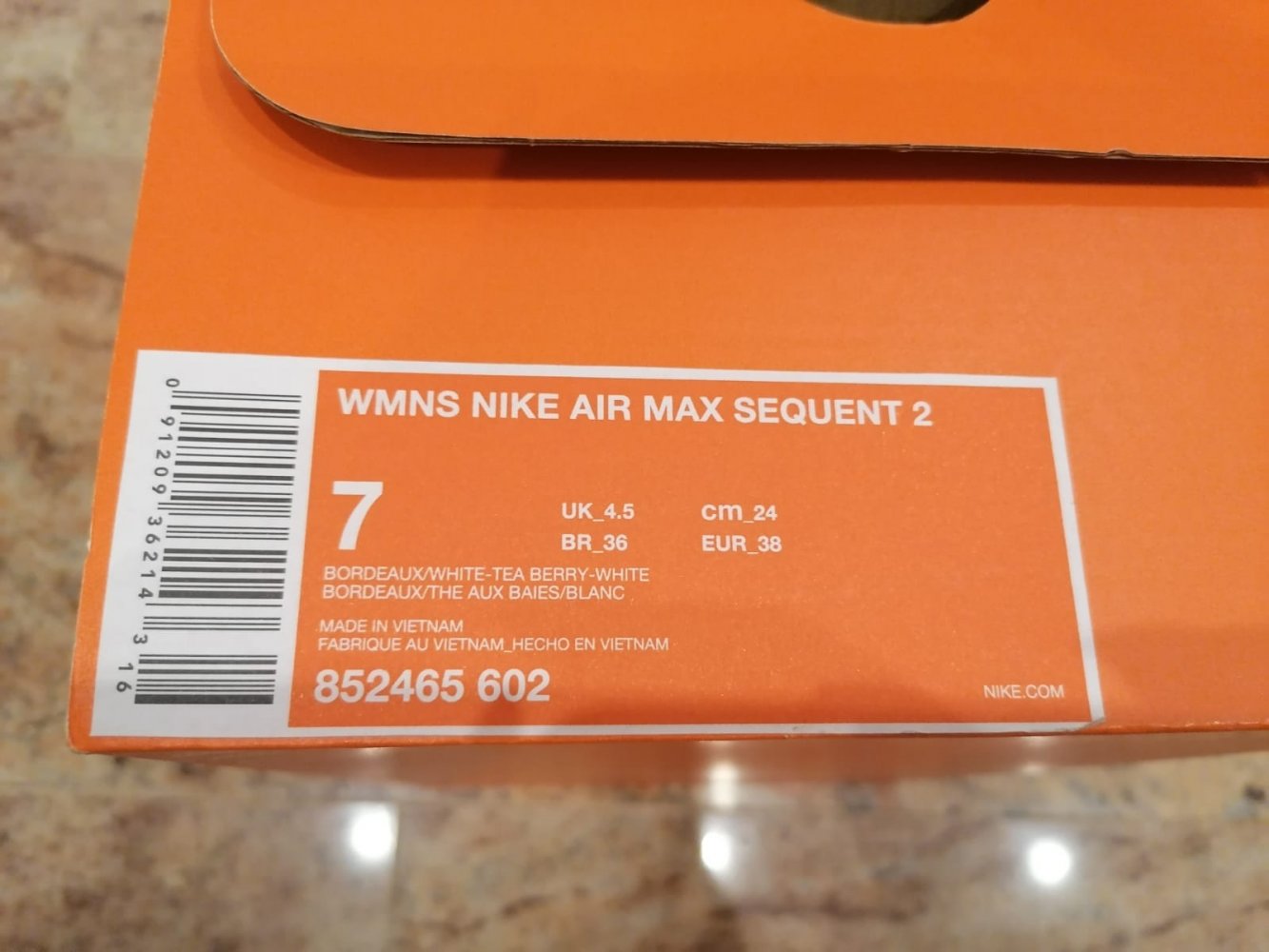 Nike Air Max Sequent 2 Sneaker NEU 