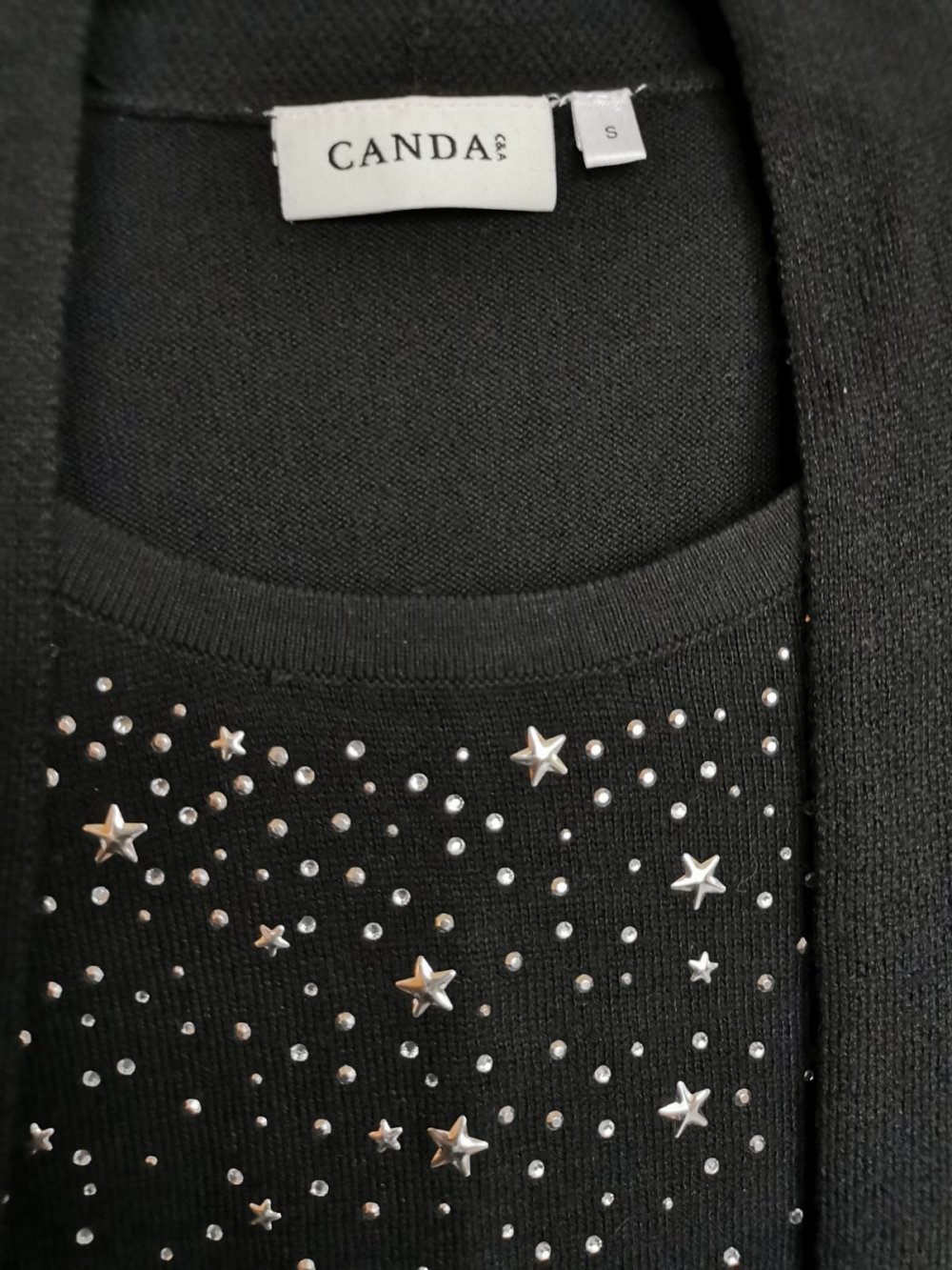 2-in-1-Cardigan + Shirt Damen C&A Gr. S