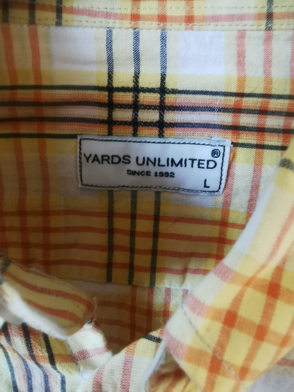 Hemd Herren Yards Unlimited Gr. L