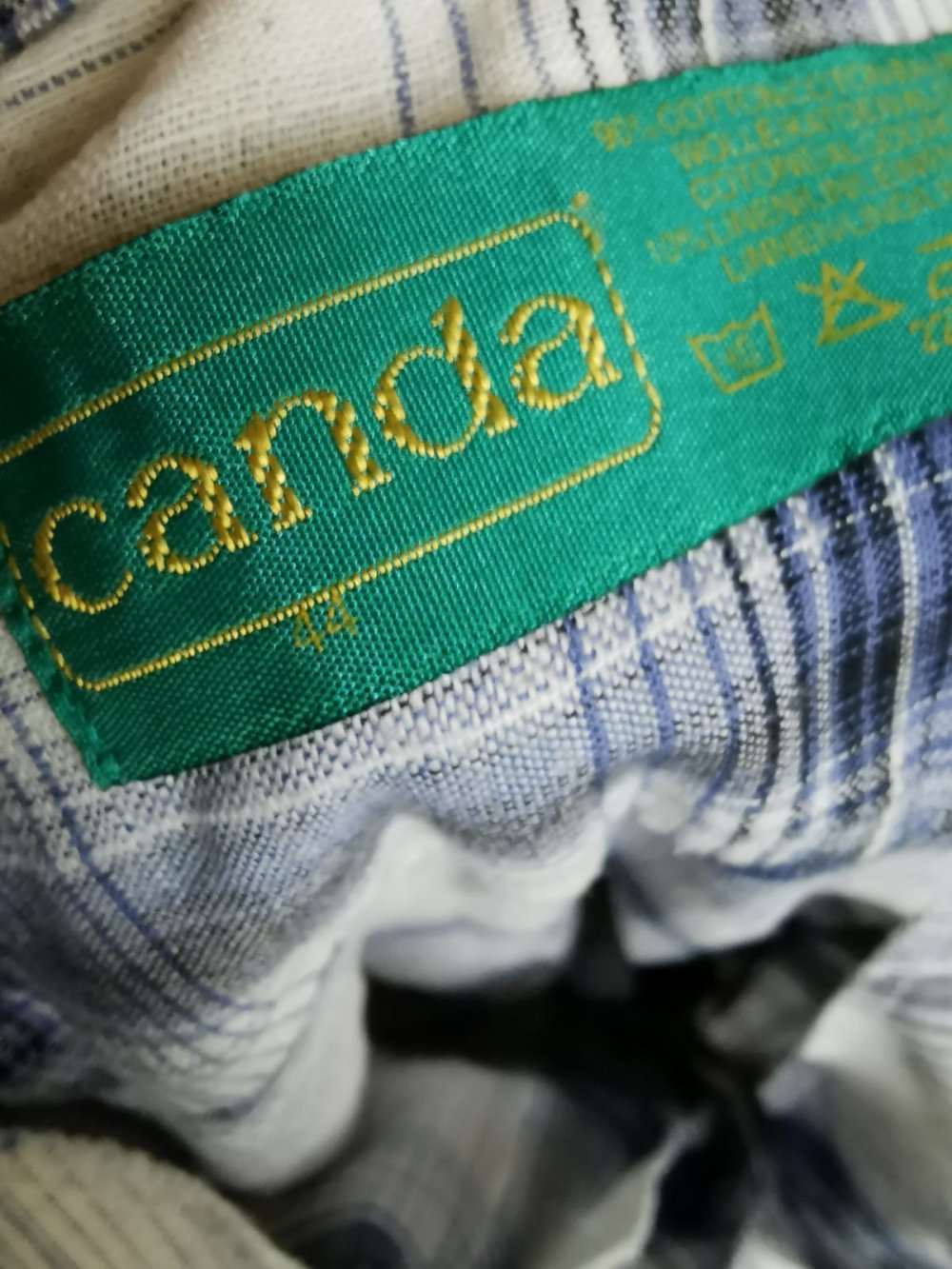 Langarmhemd Herren CANDA Gr. XL