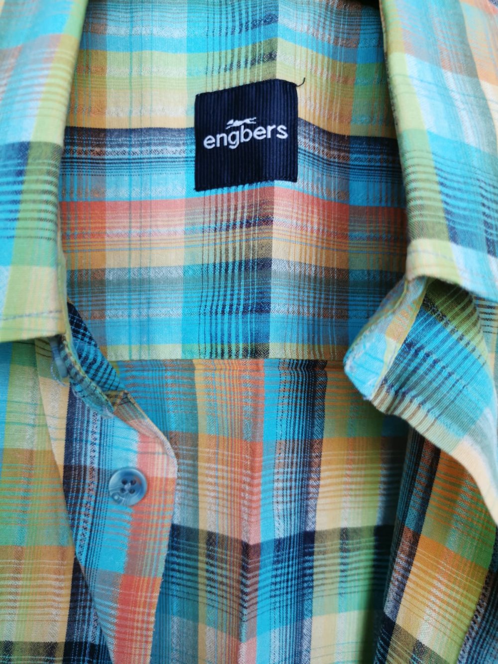 Hemd Herren Kurzarmhemd engbers Gr. L