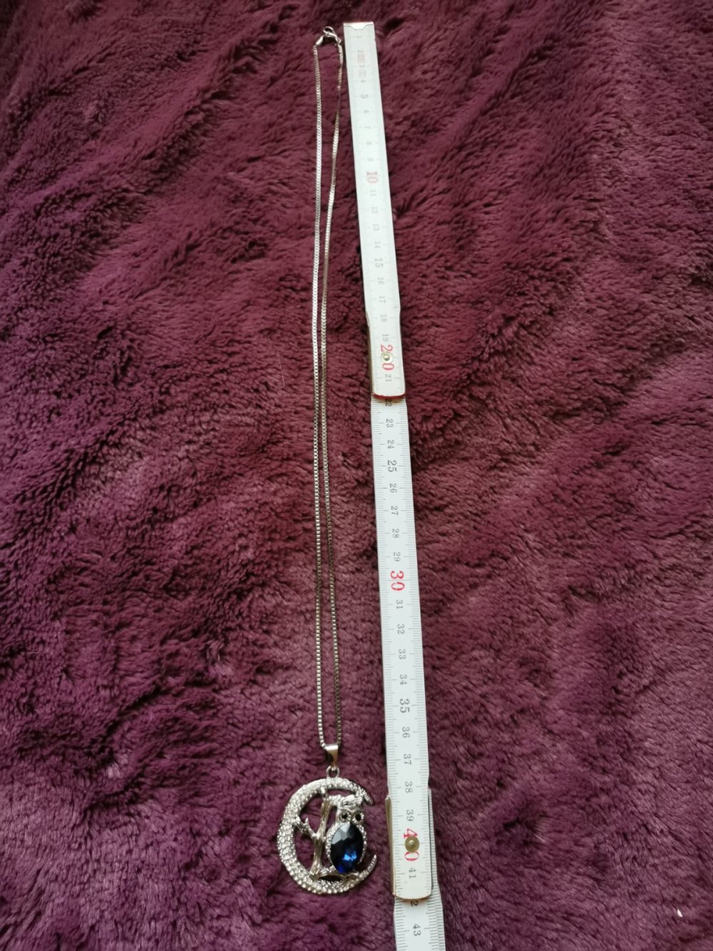 Modeschmuck Kette Eulenkette