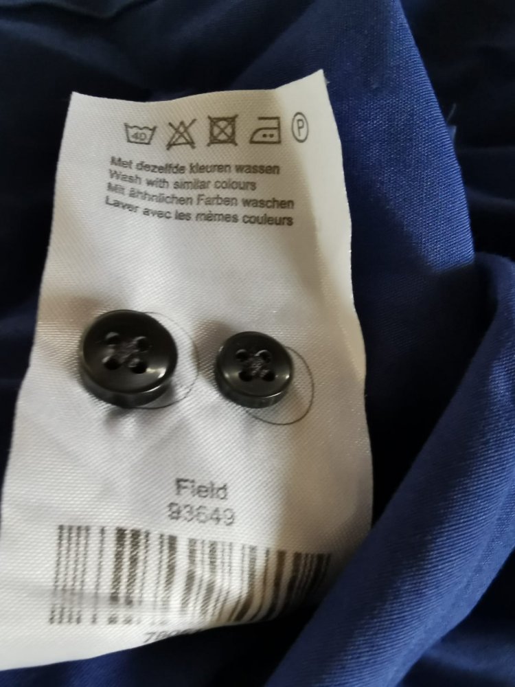 Langarmhemd Herren WE Gr. 43 (XL)