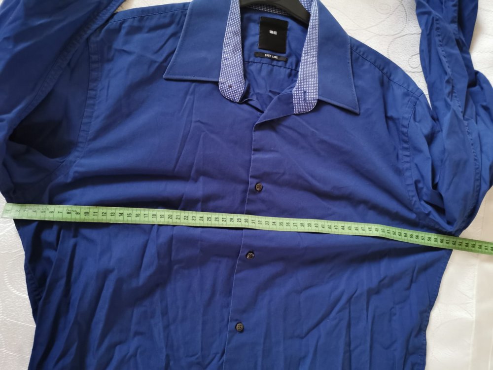 Langarmhemd Herren WE Gr. 43 (XL)