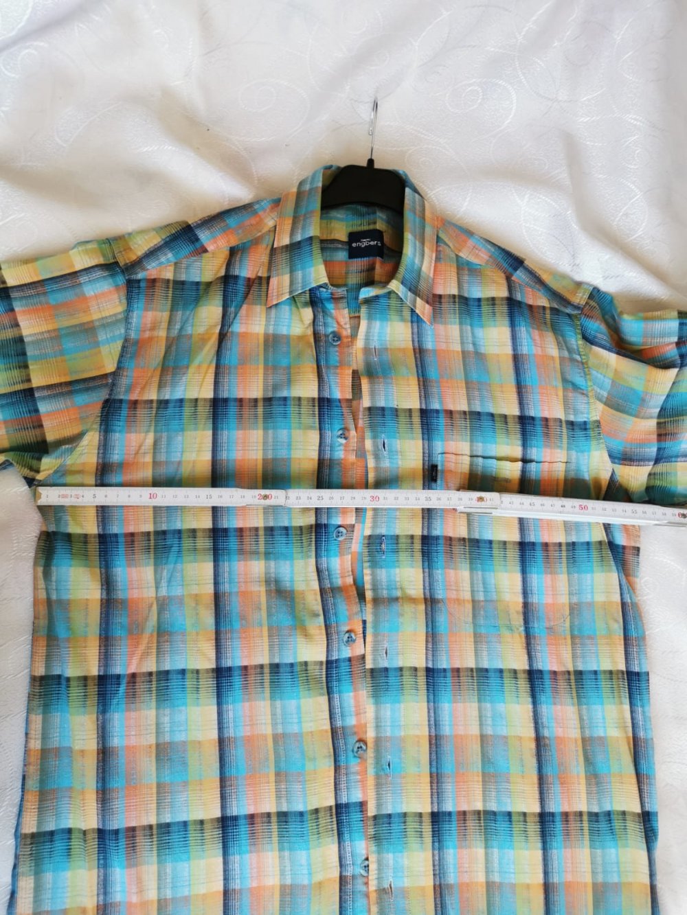 Hemd Herren Kurzarmhemd engbers Gr. L