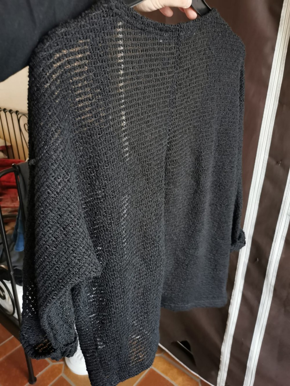 Strickjacke Damen mms Basic Gr. S