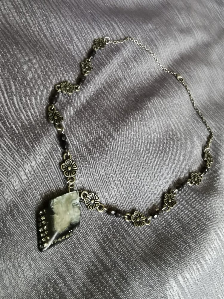 Mondstein Halskette schick