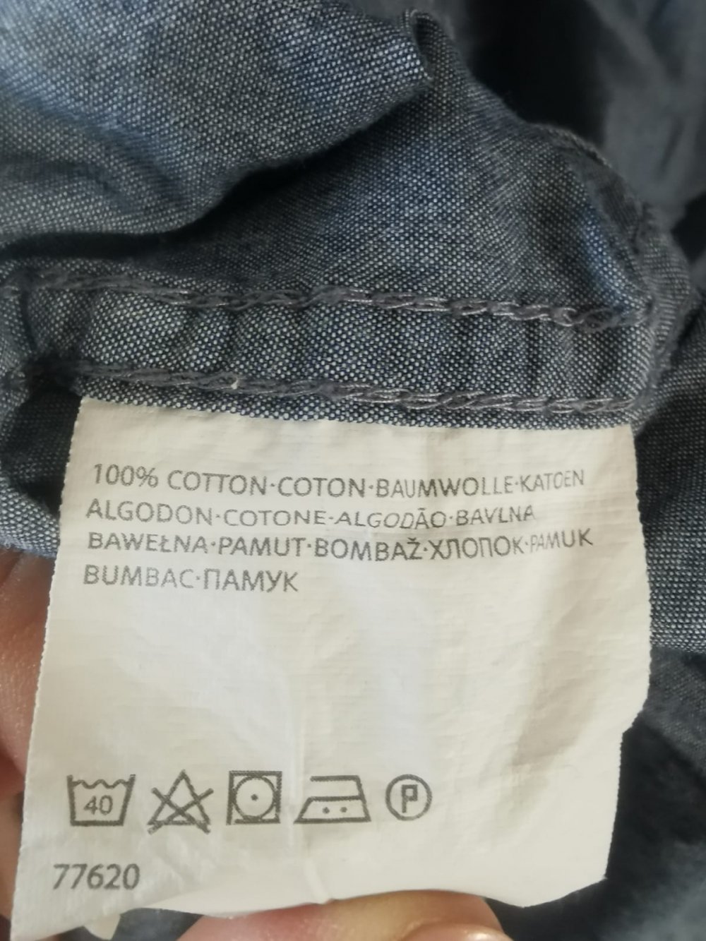 Langarm Hemd Herren CANDA Gr. XL