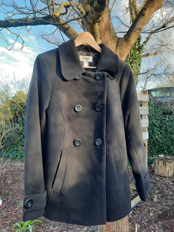 Kurzmantel, schwarz, 46