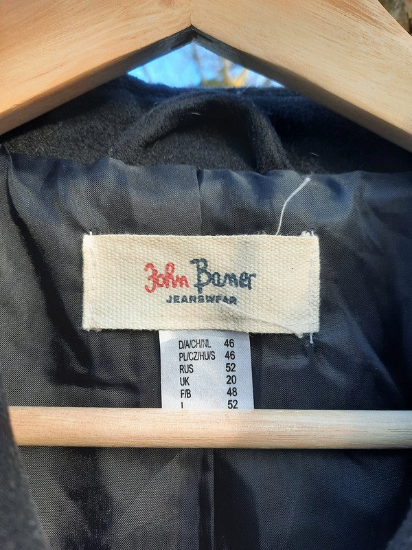 Kurzmantel, schwarz, 46