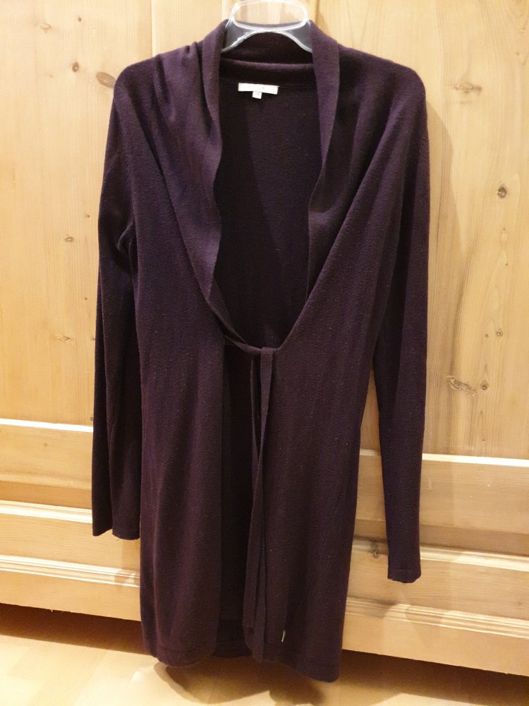 Lange Strickjacke von OPUS, 38, violett