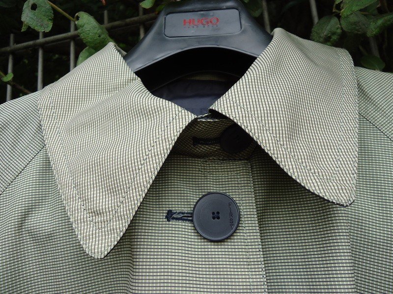 Mantel mit Karomuster