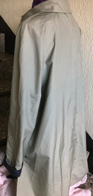 Mantel mit Karomuster