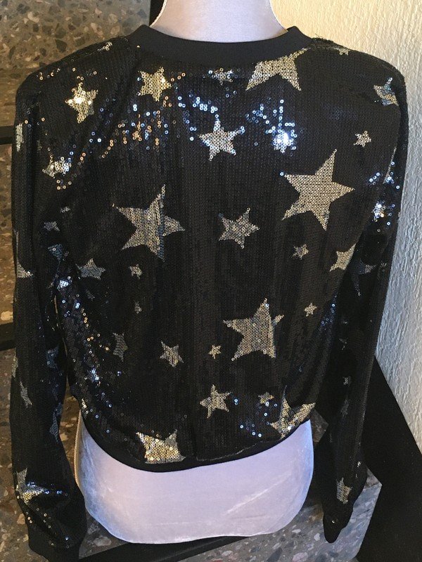 Pailletten Jacke