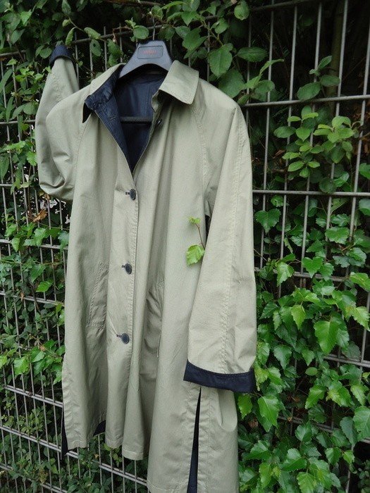 Mantel mit Karomuster