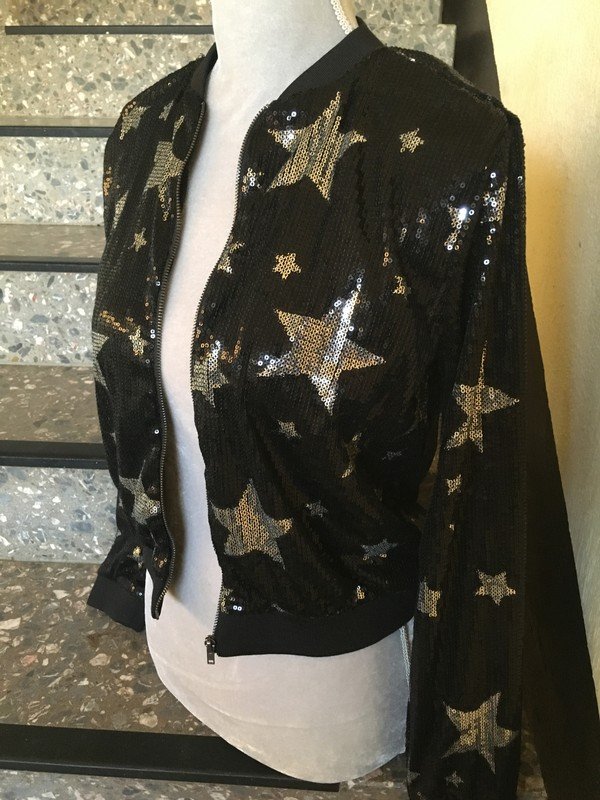 Pailletten Jacke