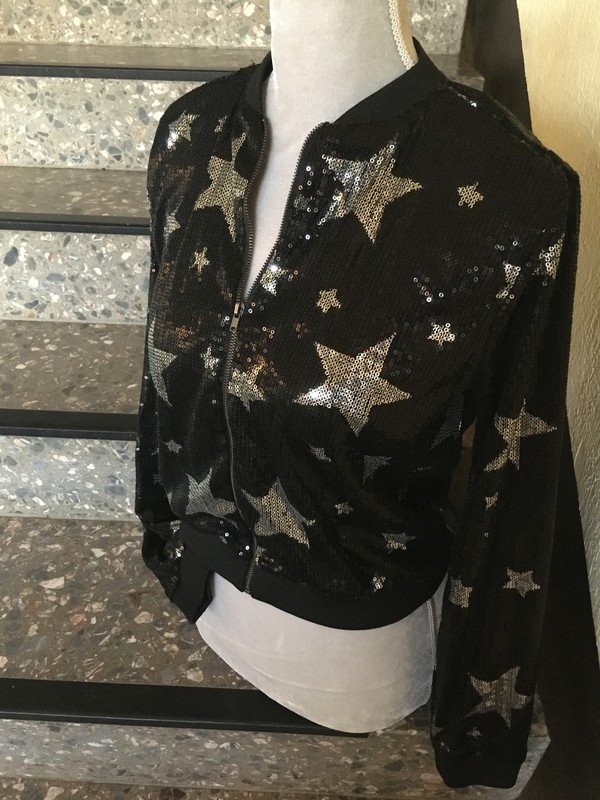Pailletten Jacke