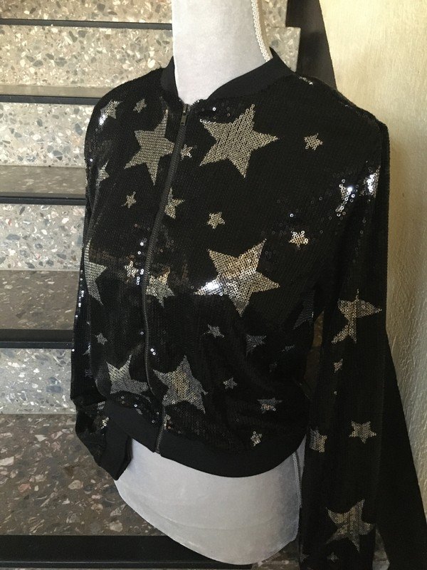 Pailletten Jacke