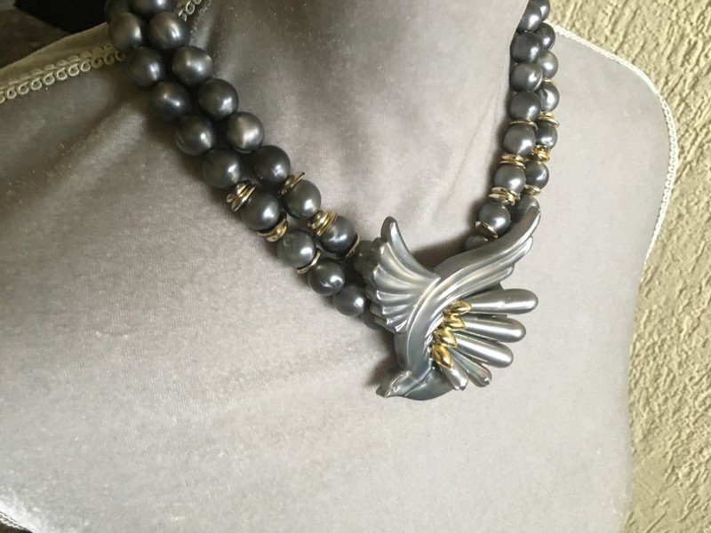 Perlenkette mit Anhänger