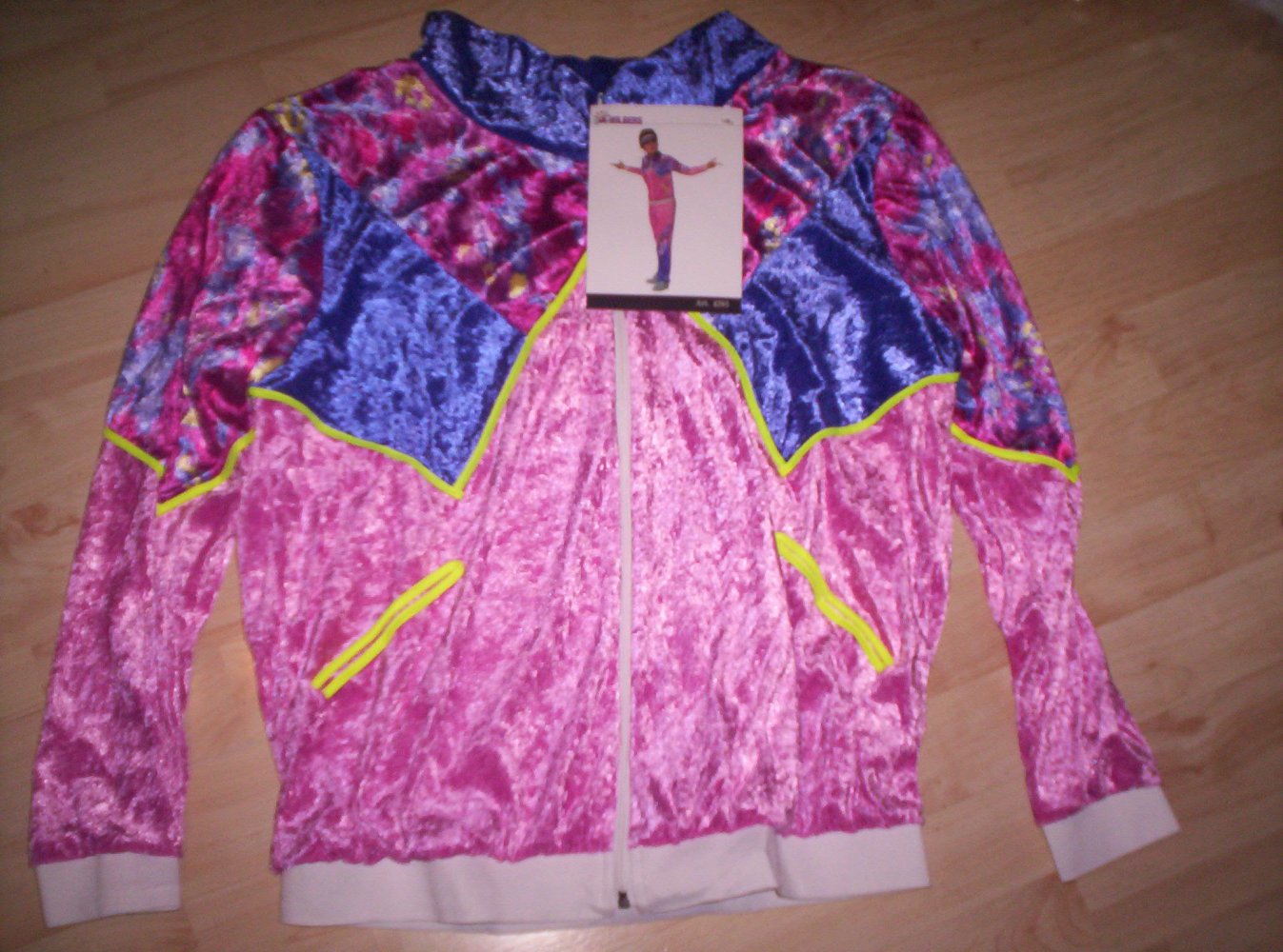 80er Jahre Tussi Trainingsanzug Damenkostüm Jogginganzug 