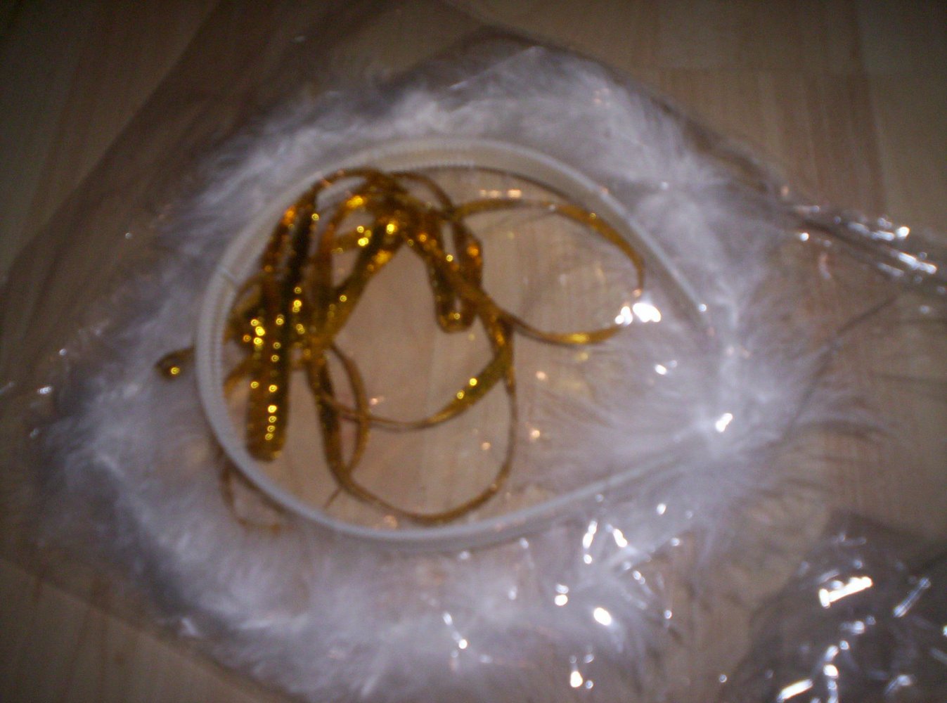 Engelskostüm Verkleidung als Engel Himmelsbote Cherub Gr. 128