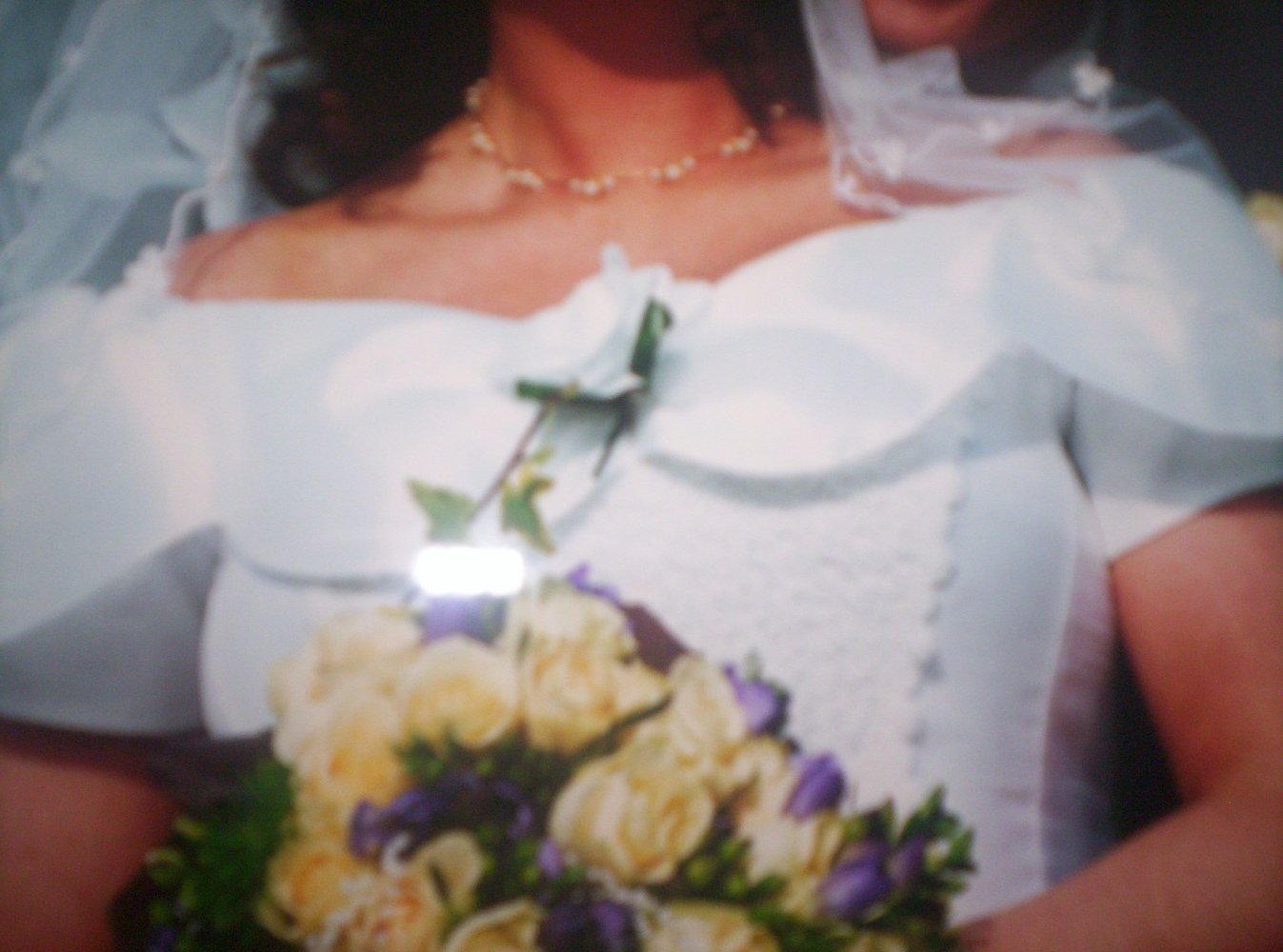 Brautkleid Lohrengel Modellkleid weiß edel Rosen Carmen Rosen Gr. 40