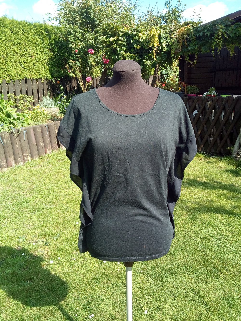 Shirt Gina mit Seitenrüschen