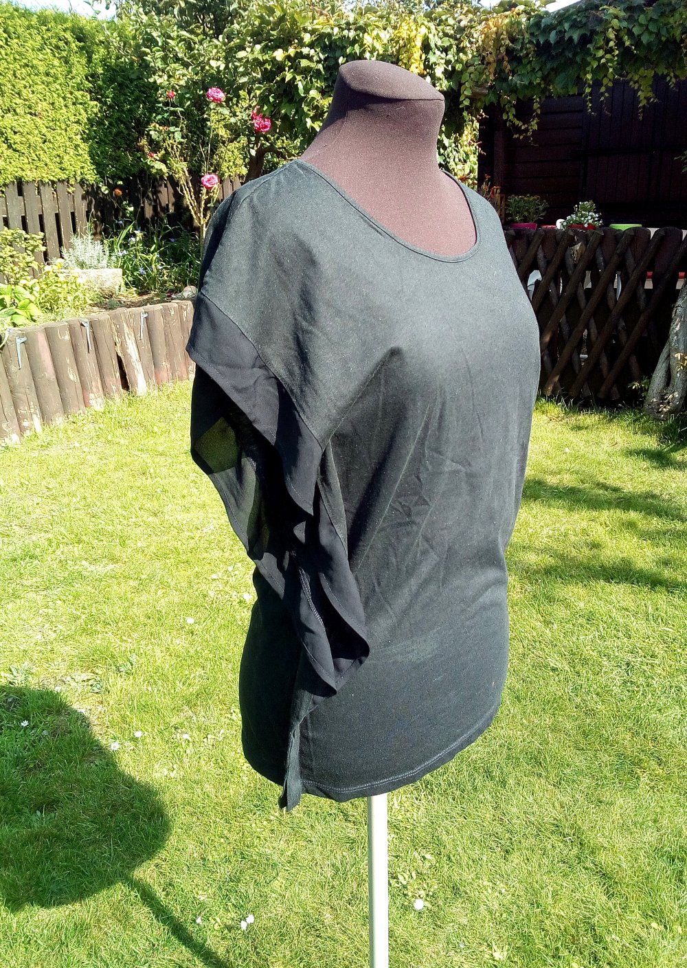 Shirt Gina mit Seitenrüschen