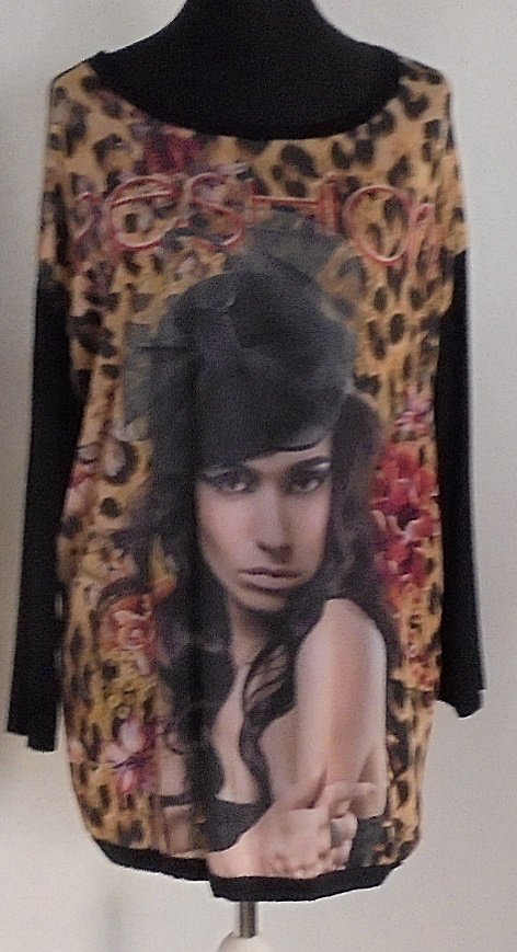 Ausgefallenes Shirt, Einheitsgröße, Made in Italy