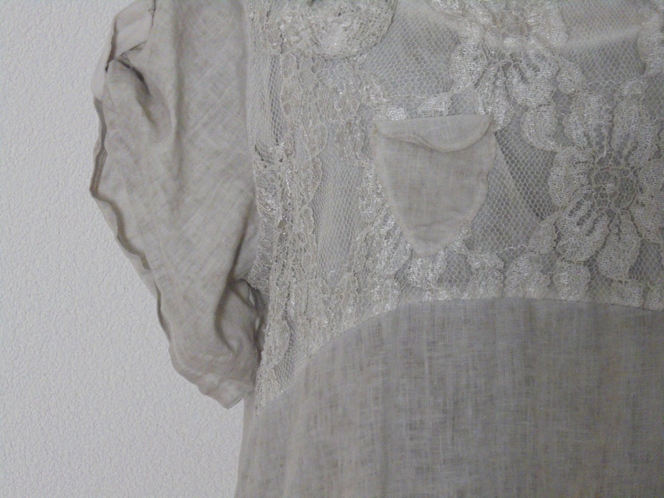 Leinenoberteil, Tunika, Einheitsgröße