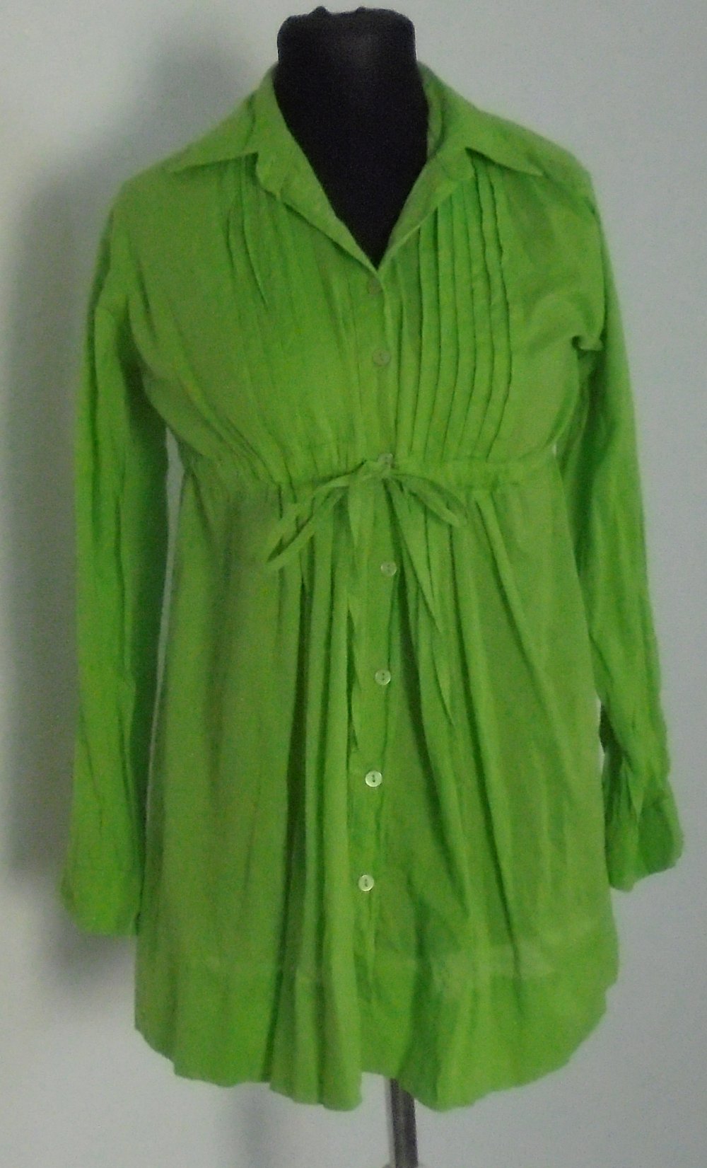 Leichte Baumwollbluse, Einheitsgröße, Made in Italy