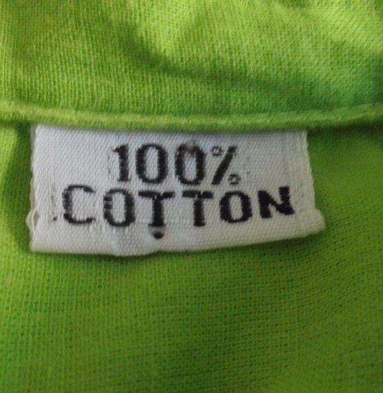 Leichte Baumwollbluse, Einheitsgröße, Made in Italy