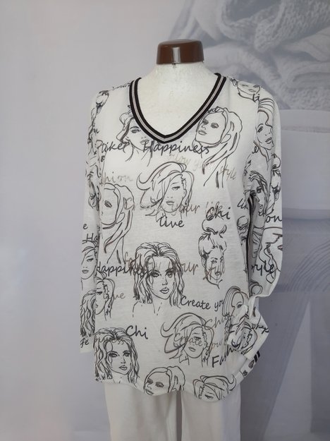 Pulli mit interessanten Druck