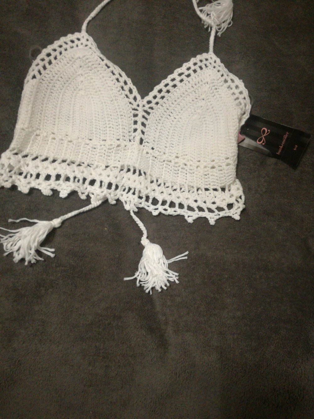 Neues Häkeltop Croptop  Hunkemöller Gr. S  