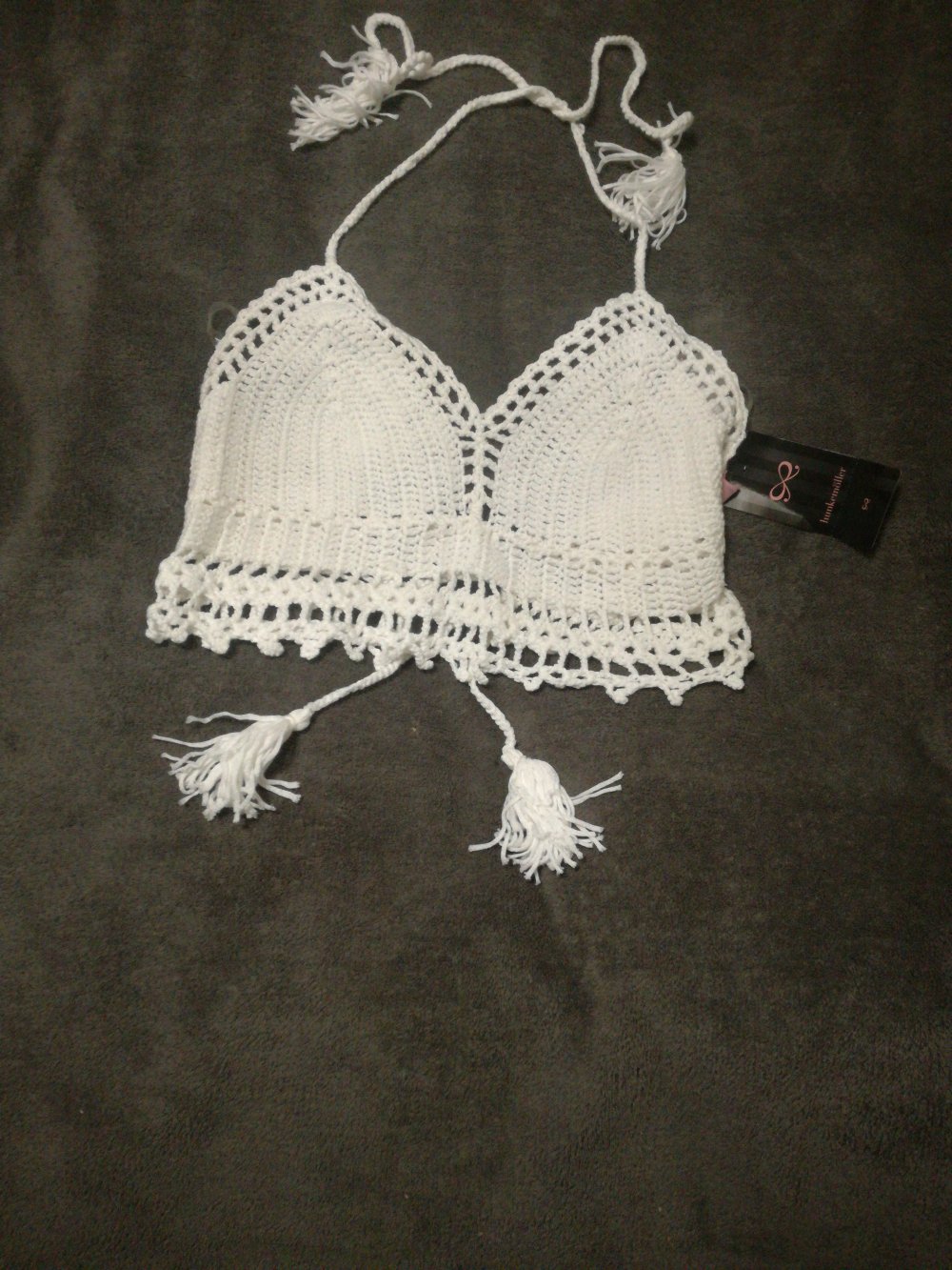 Neues Häkeltop Croptop  Hunkemöller Gr. S  