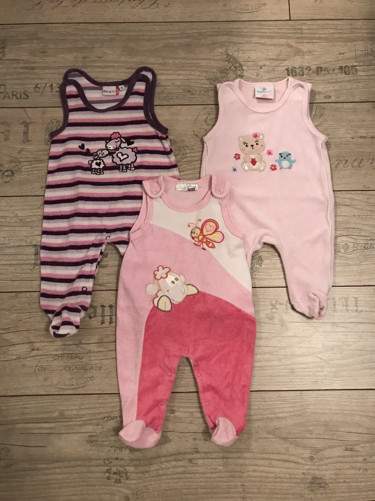 Frottee Strampler Gr. 62