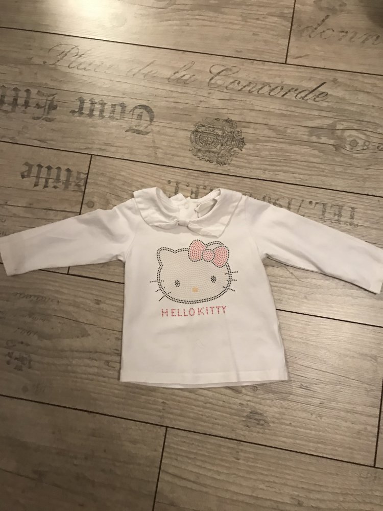 Langarmshirt Pullover Hello Kitty Gr. 68