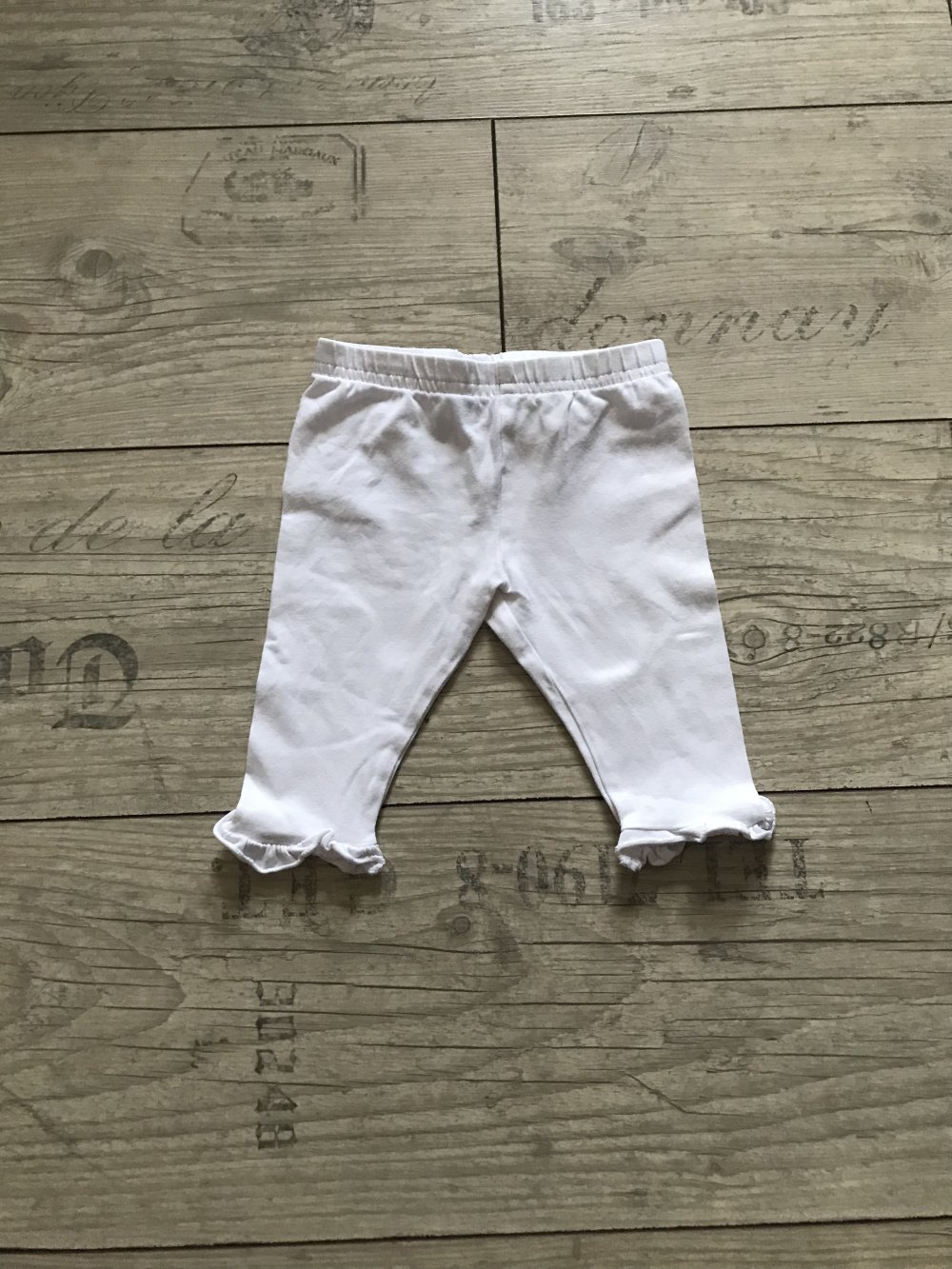 weiße Caprileggings Gr. 62