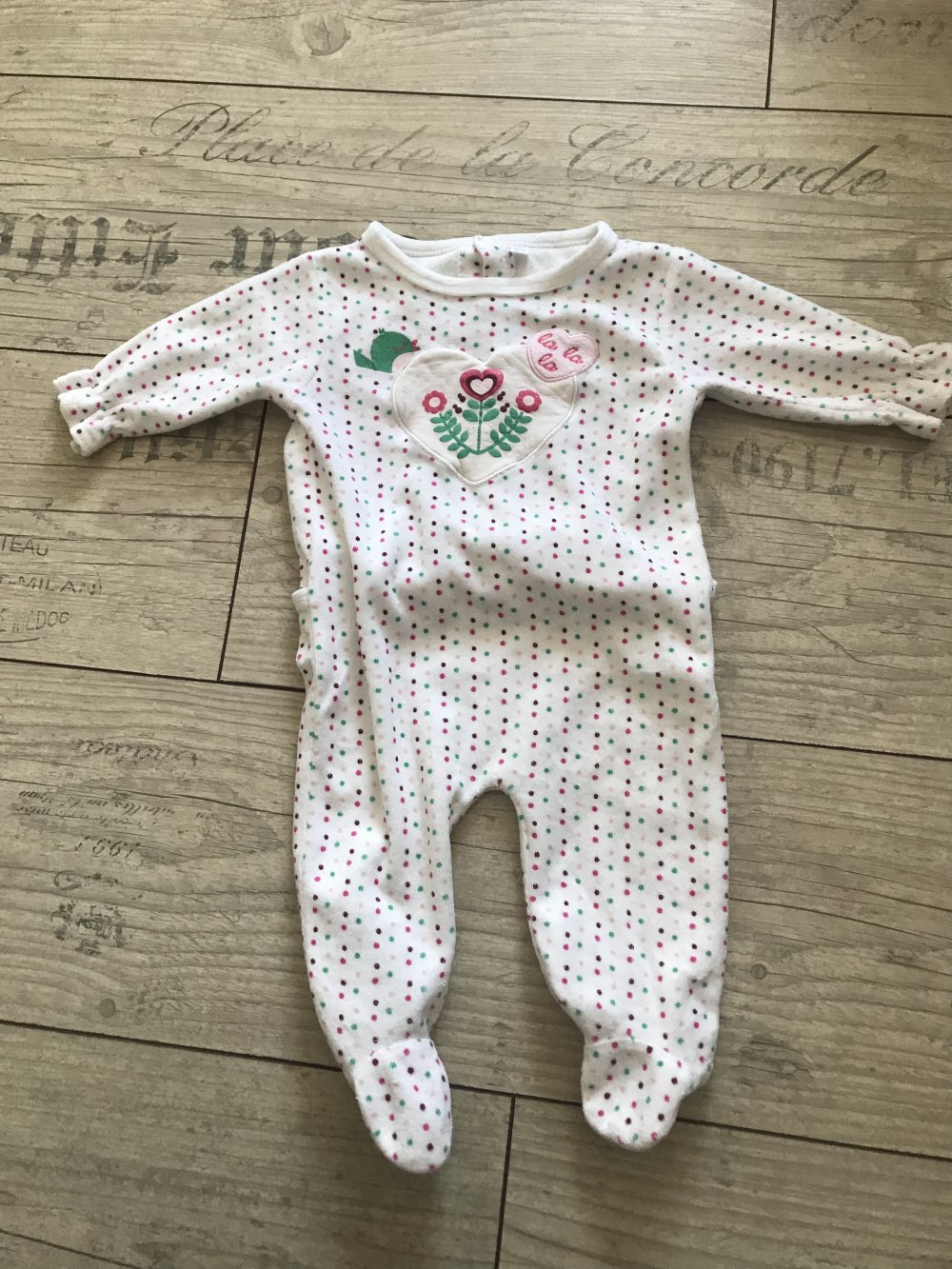 Frottee Strampler Gr. 62