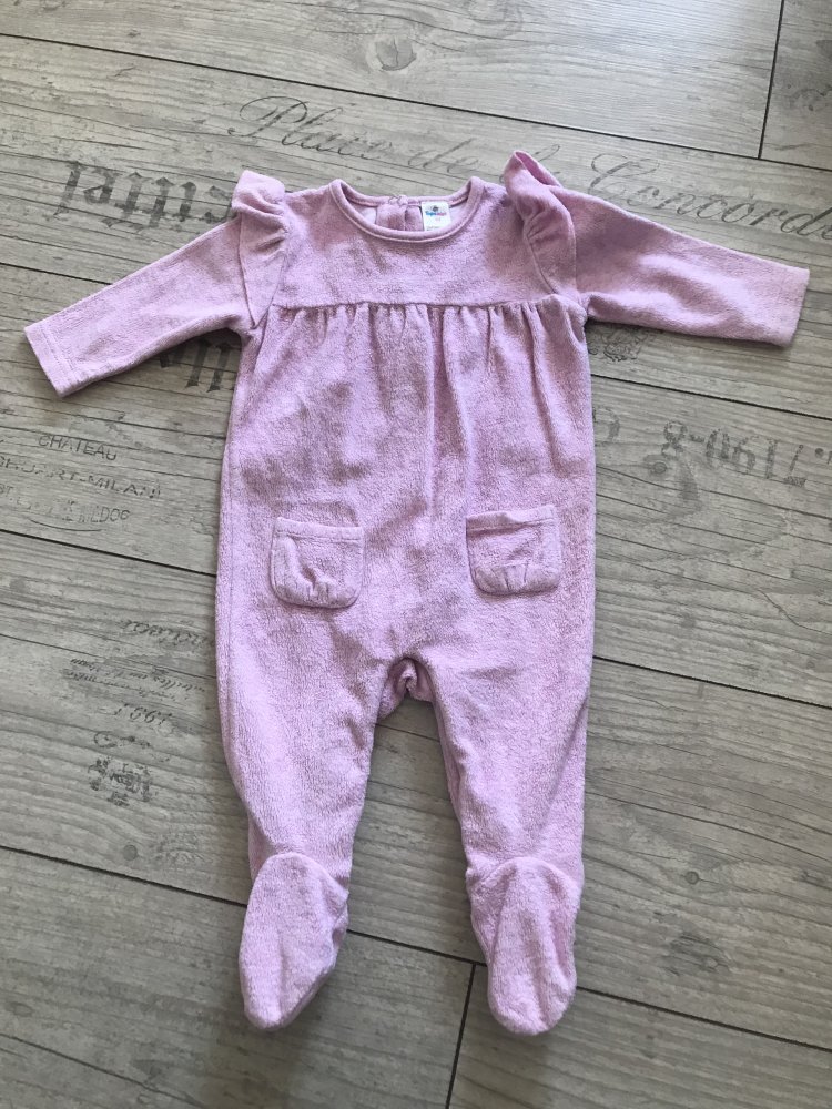 Frottee Strampler Gr. 62