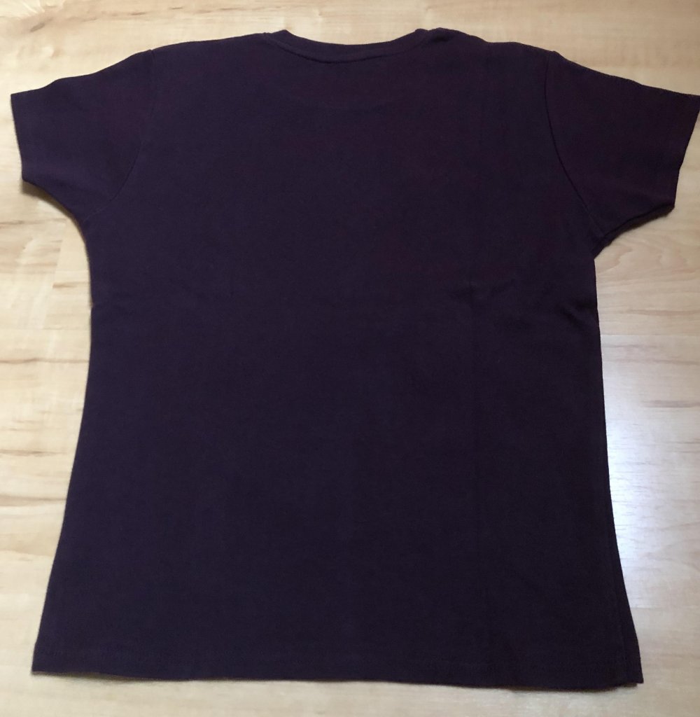 Cooles Verve T-Shirt in Brombeerrot! Neu!