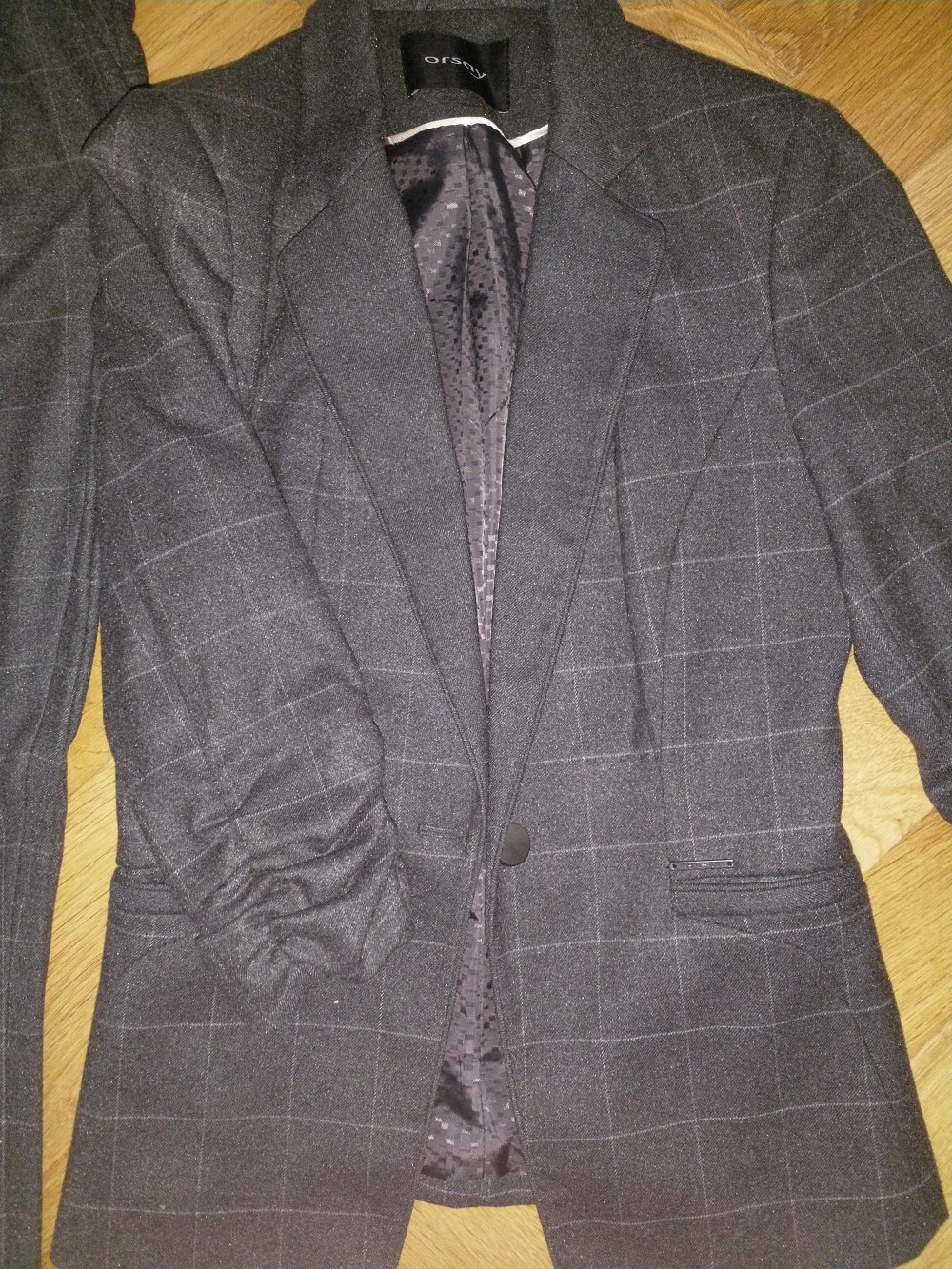 Anzug grau - Größe 34/36