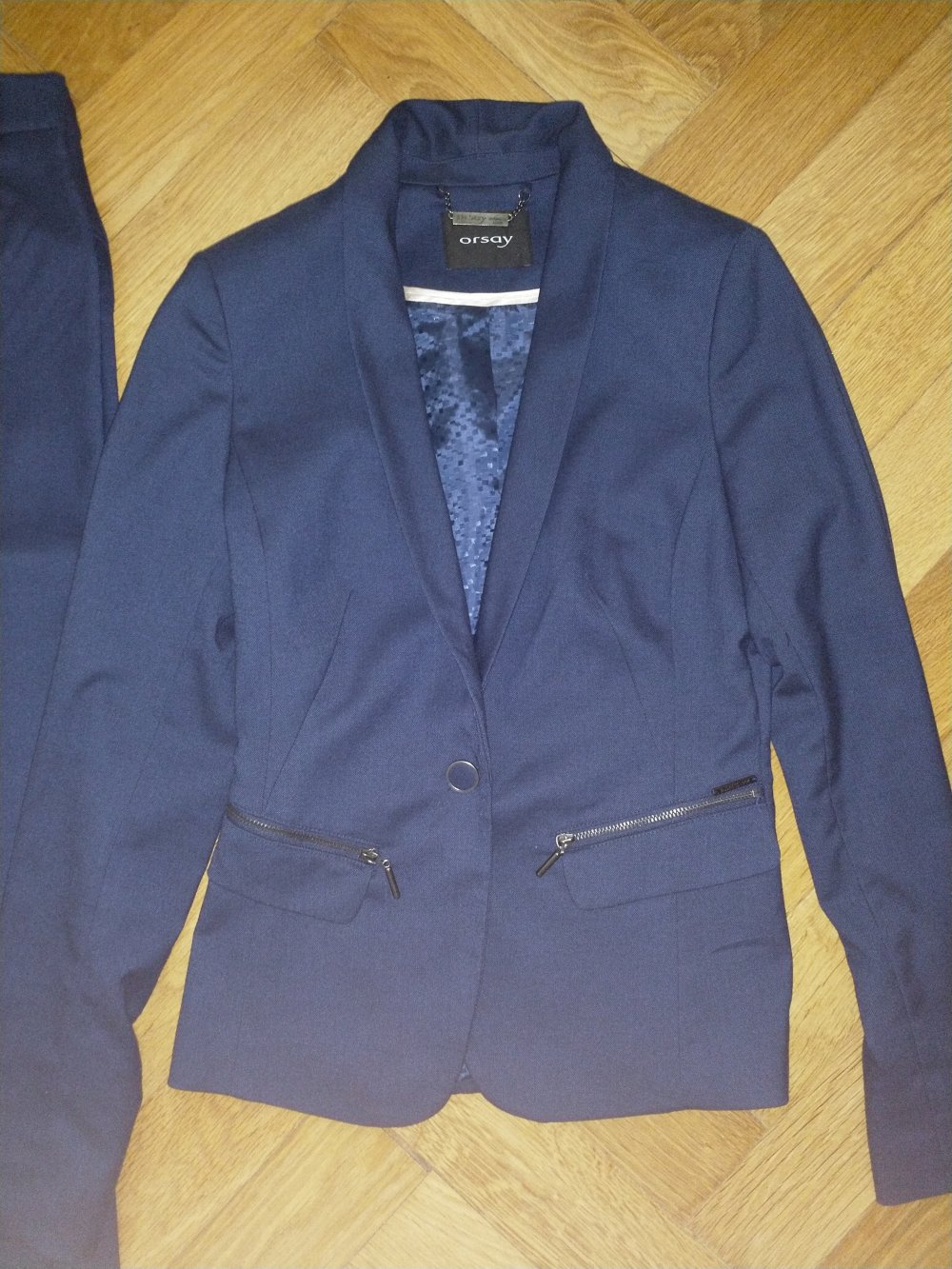 Anzug blau - Größe 34/36