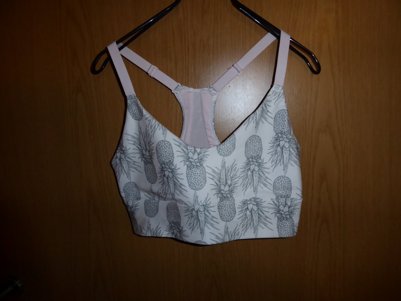 Damen Sport BH ohne Bügel Gr.M Wildfox Sweat ananas