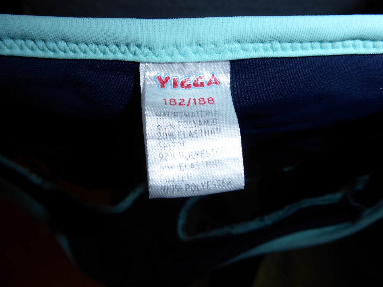 Bikini Türkis Bandeau Neckholder Gr.182/188