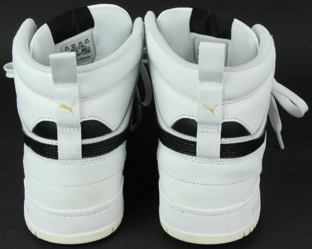 Sportschuhe Schuhe Sport Sneaker Herren Größe Gr 40 Puma schwarz weiß weiss Turnschuhe   