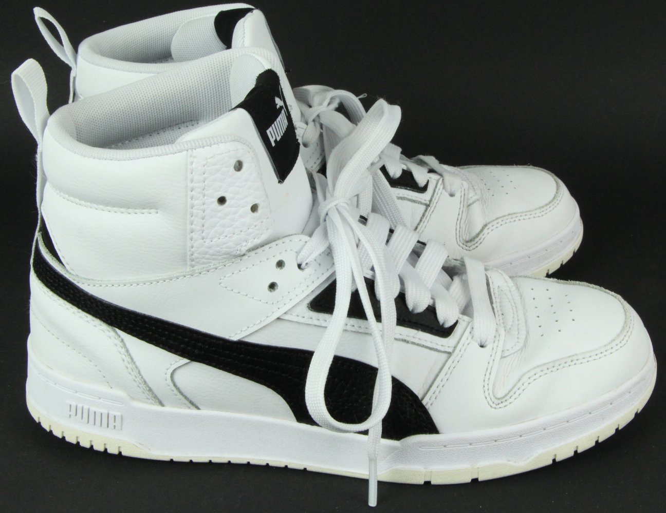 Sportschuhe Schuhe Sport Sneaker Herren Größe Gr 40 Puma schwarz weiß weiss Turnschuhe   