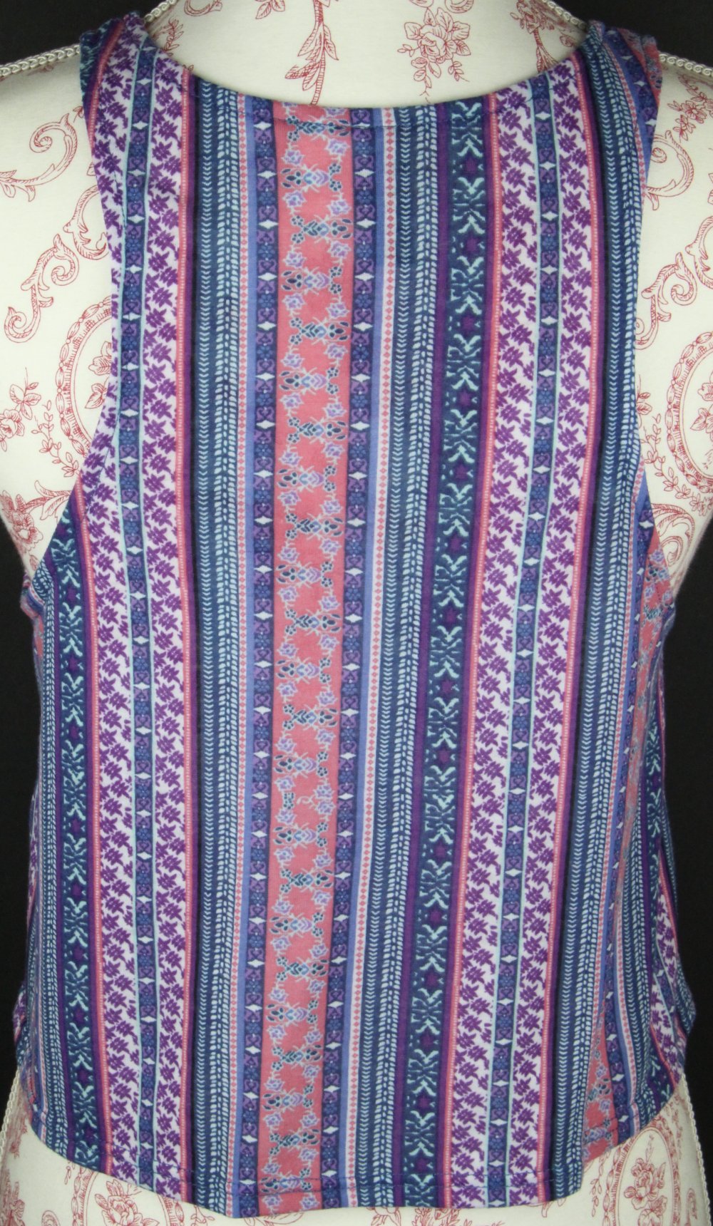 top trägertop tanktop hängerchen sommer frühling herbst boho bunt leicht shirt Trägertop Größe 36 38 bunt lila blau Flieder Petrol Tanktop boho