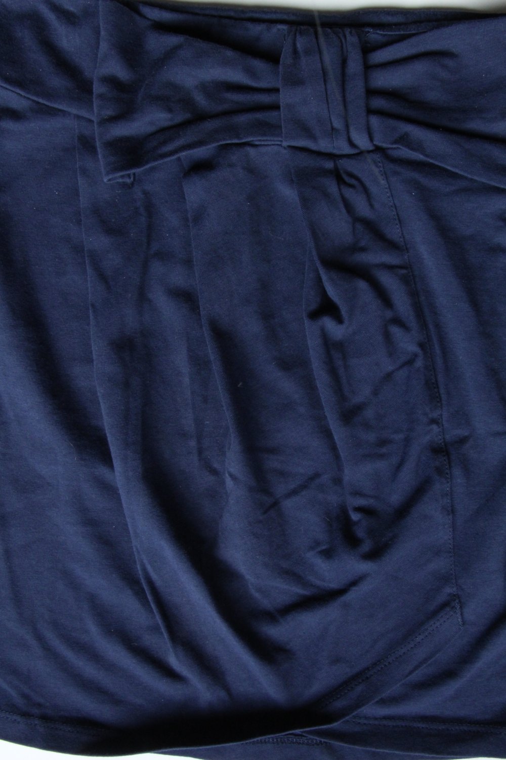 Damenrock Rock Größe S M 36 38 blau eng Mädchenkleidung Frauenkleidung kurz Minirock Bleistiftrock