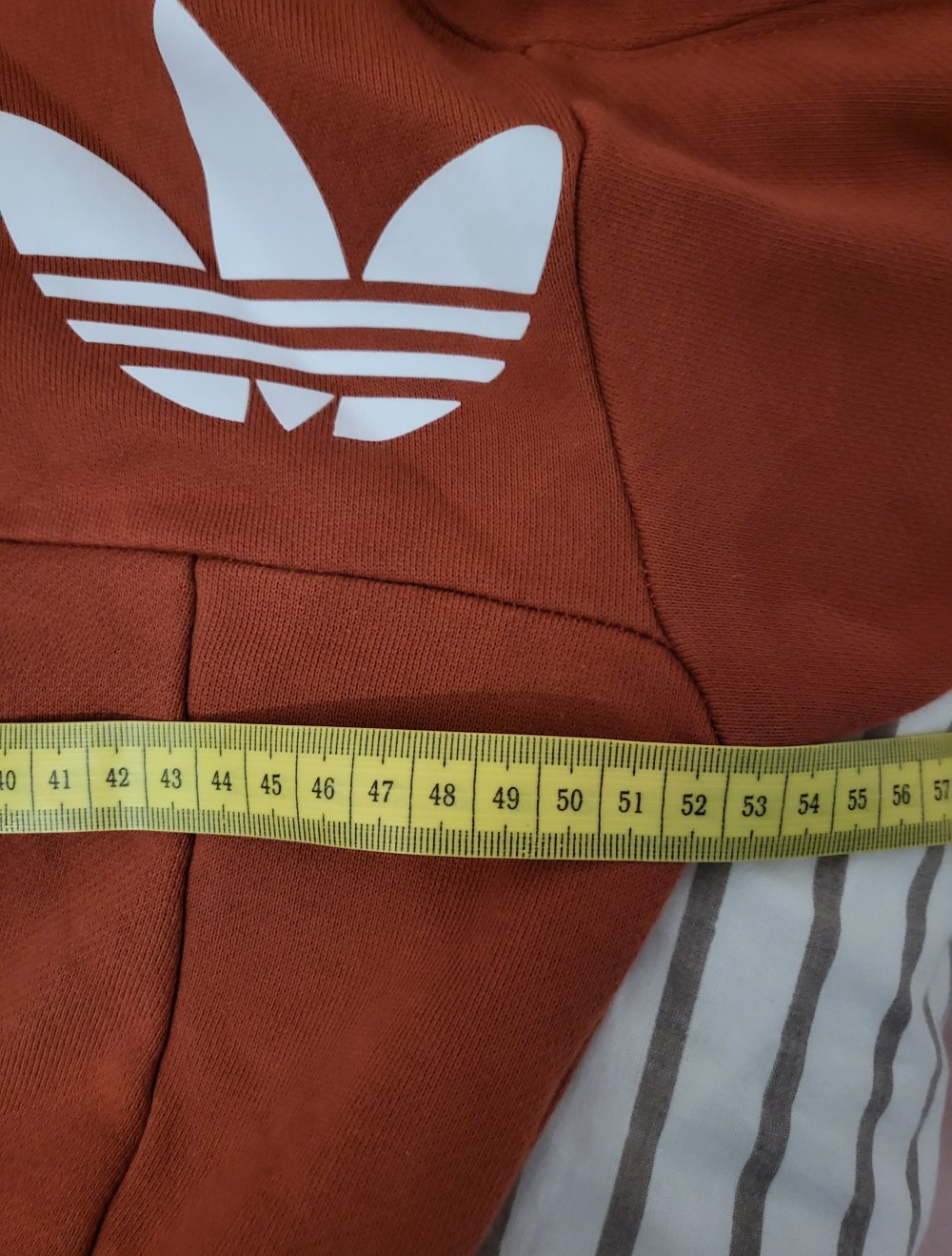 Kapuzensweatshirt von Adidas Gr S Braun neu